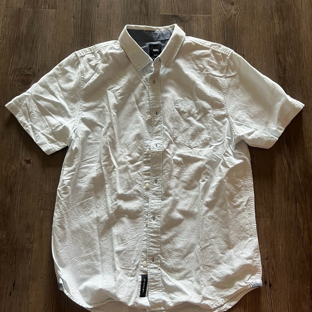 Vans Men's Classic Button Down Shirt - Picture 1 of 9
